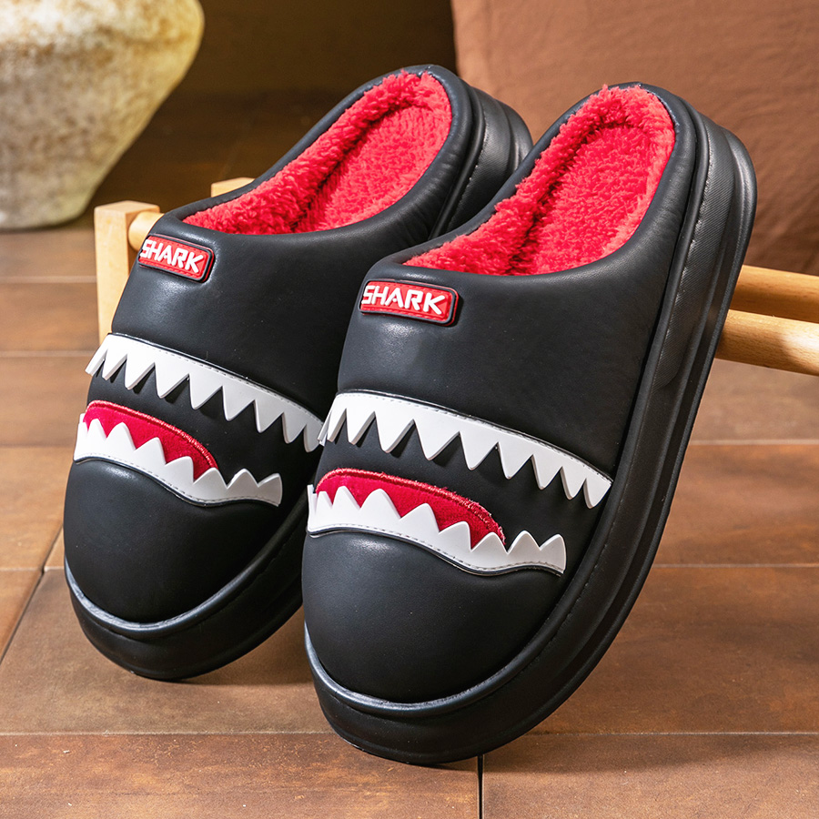 Warm Platform Slippers Men PU  - Insole Memory Foam incelemesi ve fiyatı