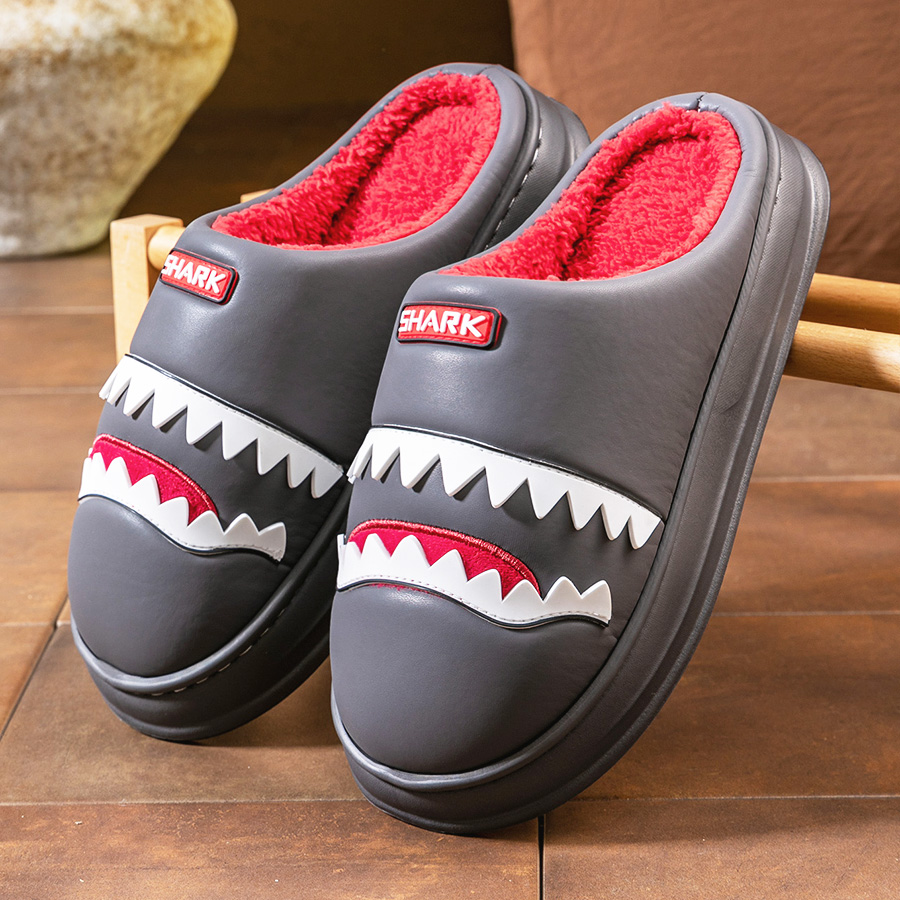 Warm Platform Slippers Men PU  - Insole Memory Foam incelemesi ve fiyatı