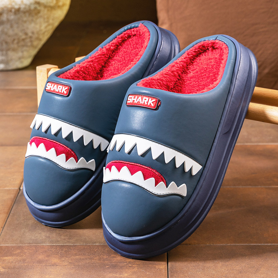 Warm Platform Slippers Men PU  - Insole Memory Foam incelemesi ve fiyatı