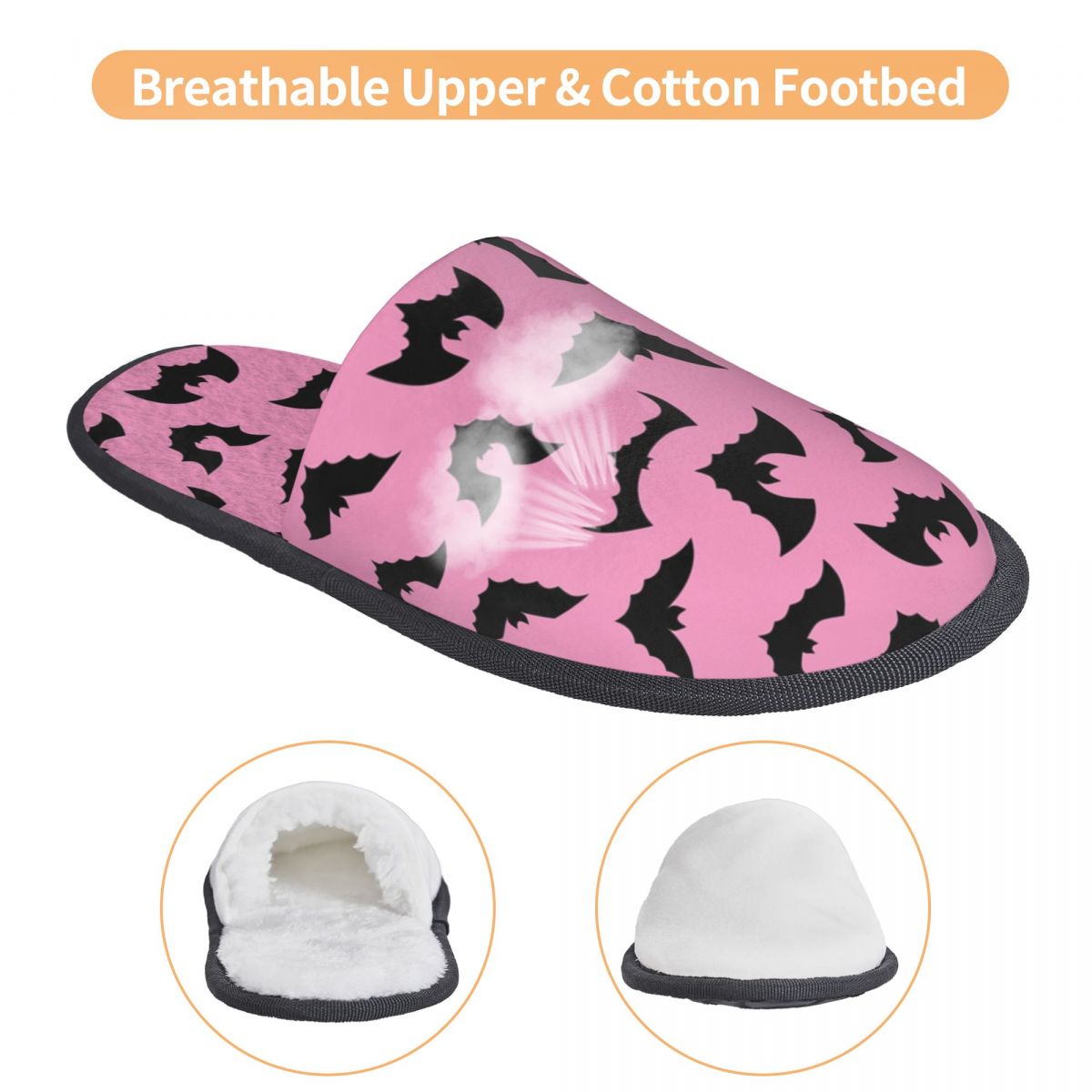 Custom Pastel Goth Pink Black  - Insole Memory Foam incelemesi ve fiyatı