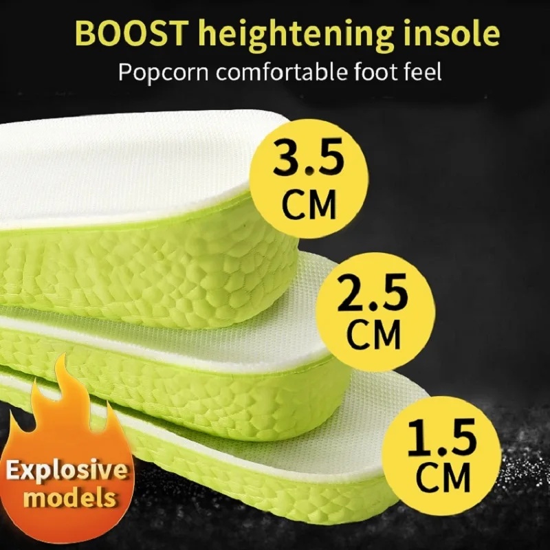 1 Pair Invisible Increase Inso - Insole Memory Foam incelemesi ve fiyatı