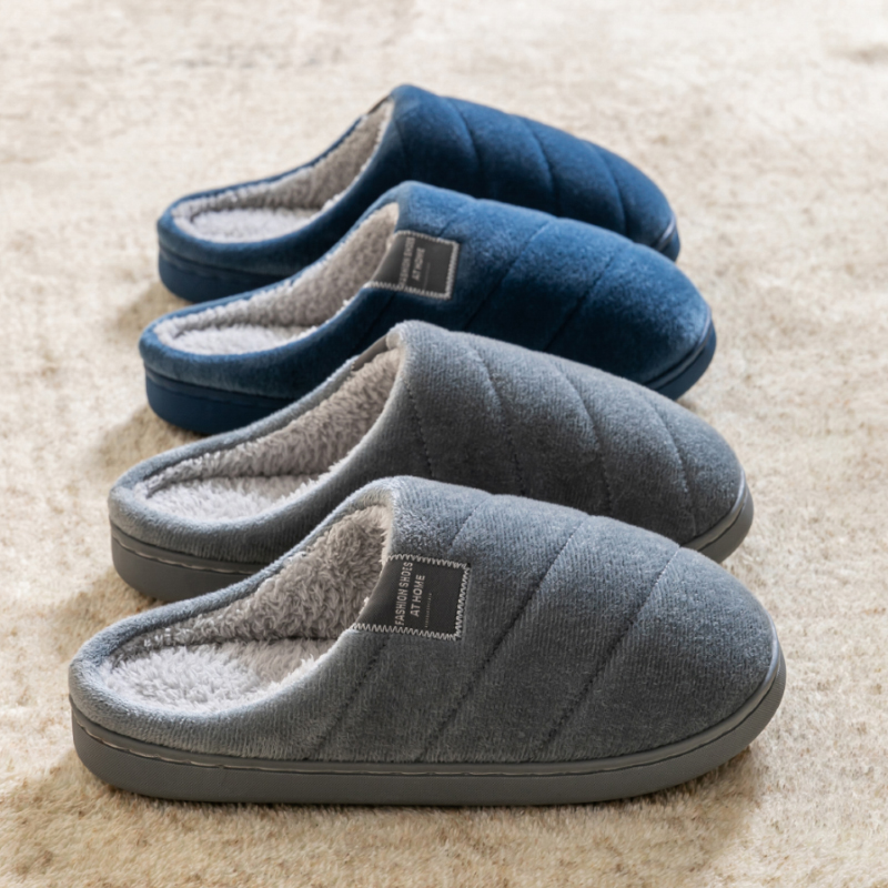 Men's Winter Plush Slippers -  - Insole Memory Foam incelemesi ve fiyatı